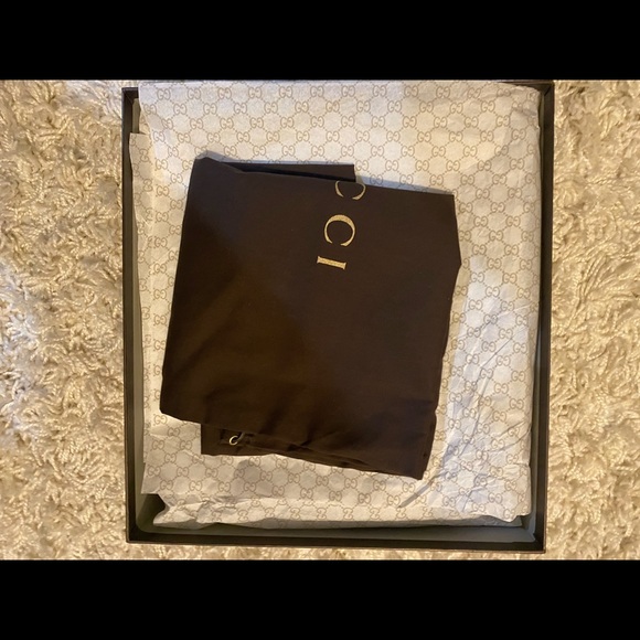 Black Gucci Suede Fringe Heels - Picture 3 of 6